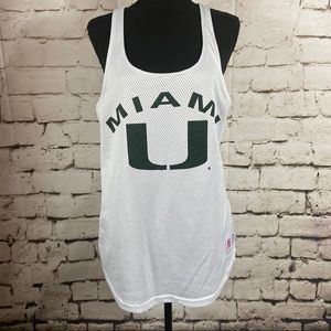 🦊Miss Fanatic Miami Hurricanes reversible jersey